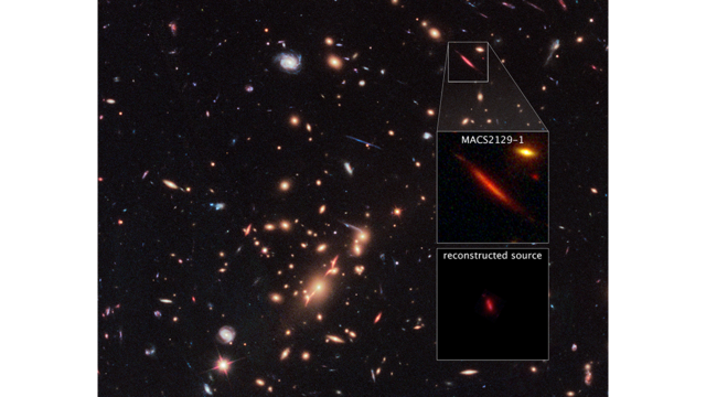Что открыл Хаббл благодаря космической линзе?