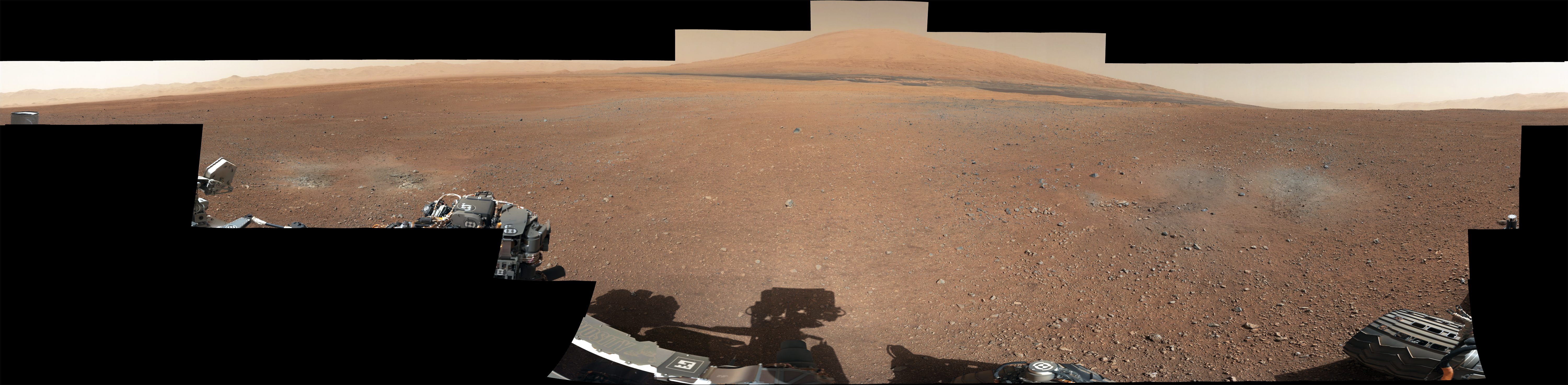 Новая панорама от Curiosity