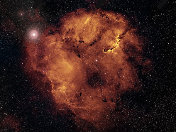 Шикарное фото эмиссионной туманности IC 1396