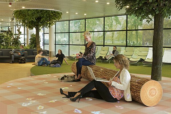 В аэропорту Амстердама строится искуcственный парк для пассажиров
