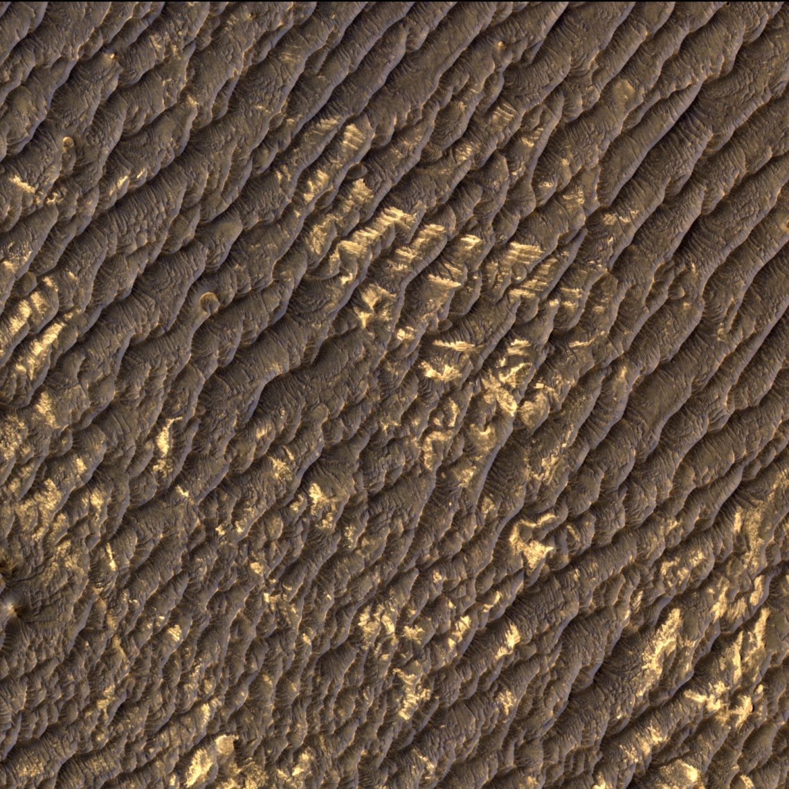 Сумасшедший пейзаж на Марсе