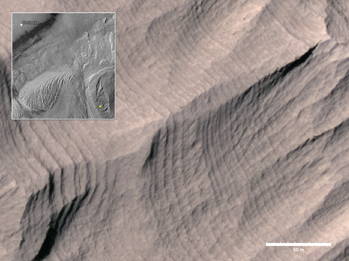 Кадр Дня: слои марсианской горы Шарпа