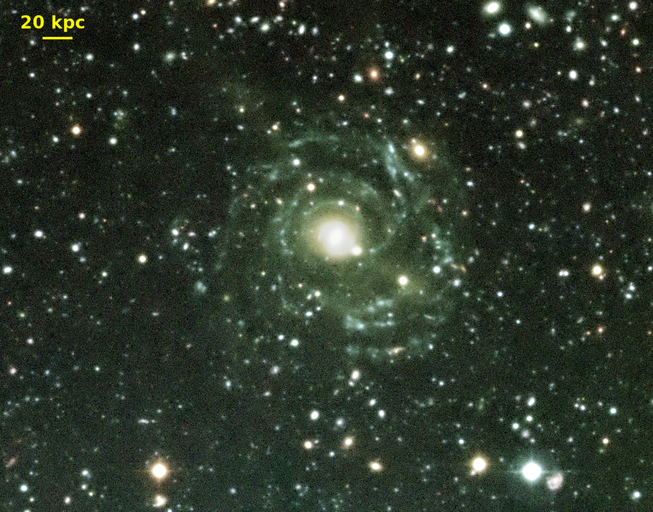 Новый взгляд на самый крупный галактический диск