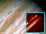 Гигантские штормы бушуют на Юпитере