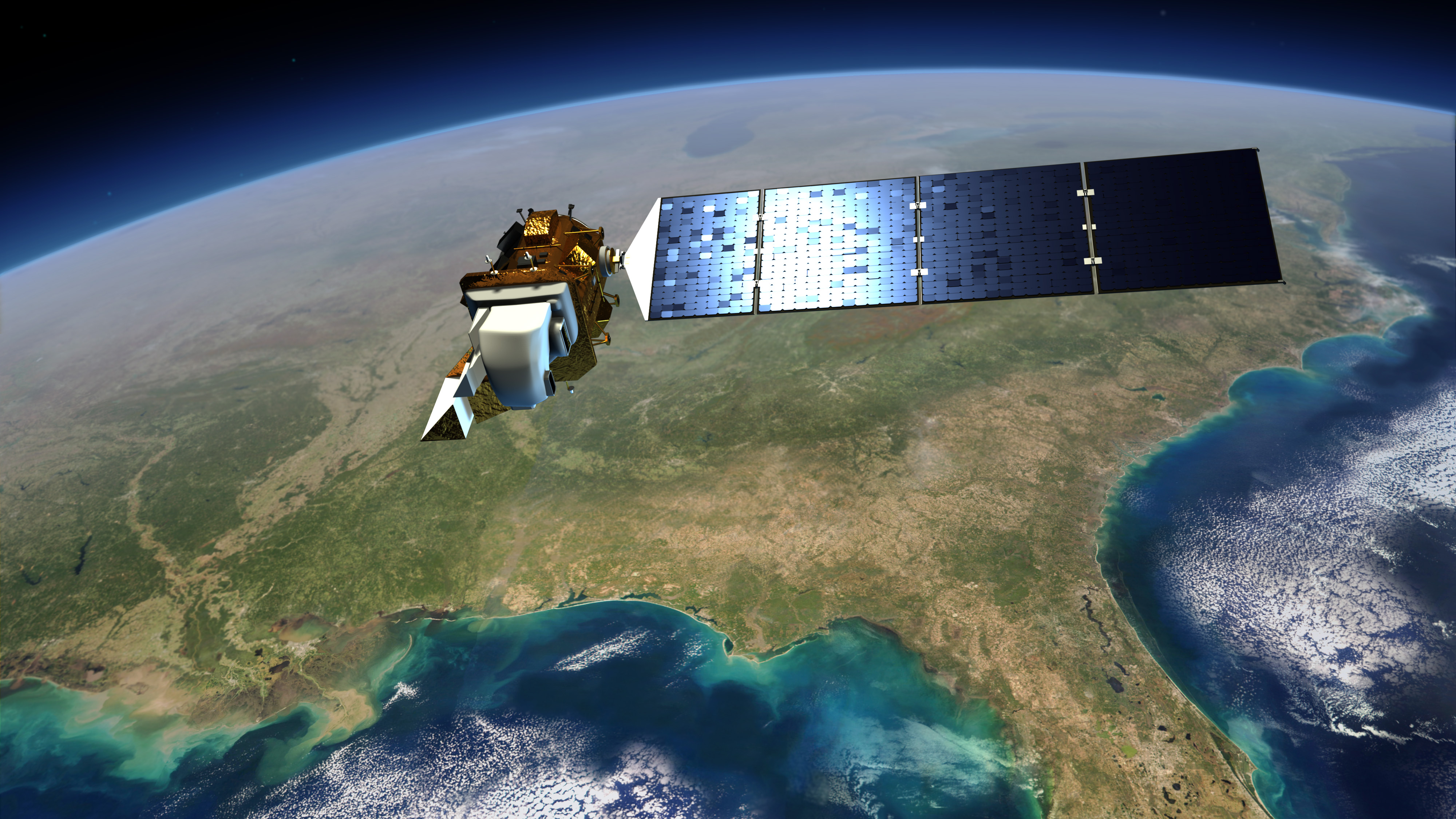 Landsat 8 отпраздновал год на орбите 
