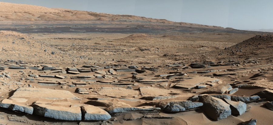 Песок левитировал на Марсе