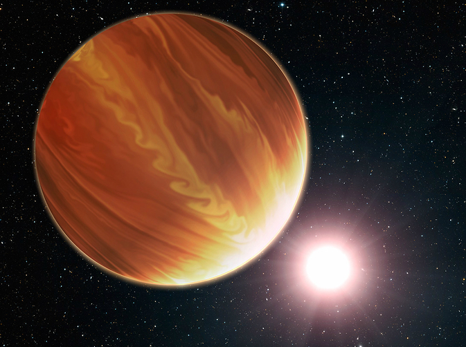 Хаббл обнаружил 3 очень сухие планеты