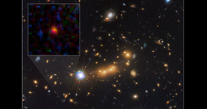 MACS0647-JD – самая далёкая галактика