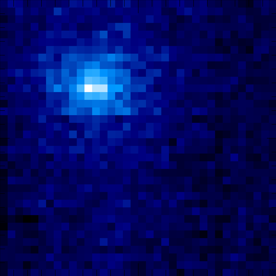 КА "MAVEN" сфотографировал комету Сайдинг-Спринг