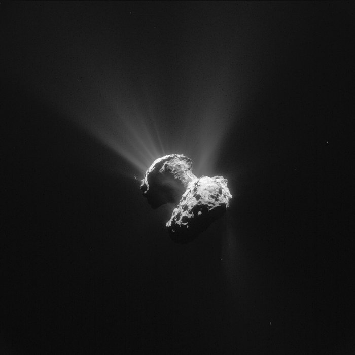 Активность кометы остается стабильной