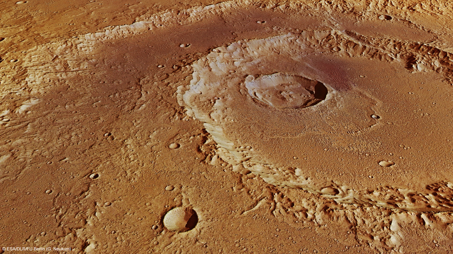 Кратер Хэдли на Марсе
