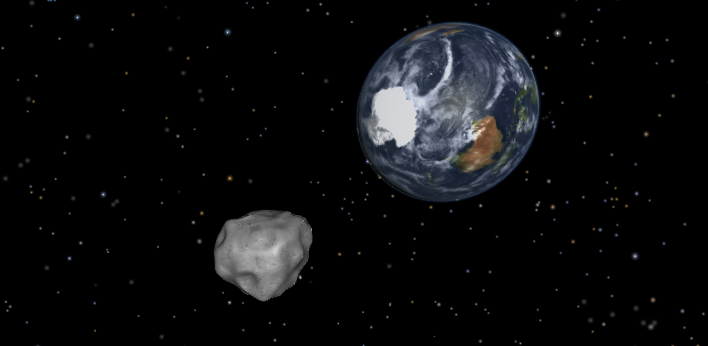 15 февраля астероид 2012 DA14 сблизится с нашей планетой без угрозы столкновения