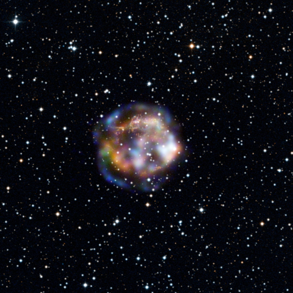 Фото: последствия взрыва массивной звезды 