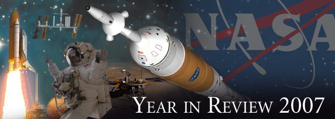 Главные исследования и открытия НАСА в 2007 году