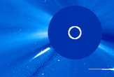 Обсерватория SOHO обнаружила комету, которая движется к Солнцу