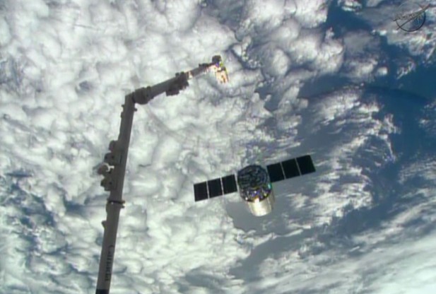 Грузовой космический корабль «Сигнус» завершает свою первую миссию по доставке грузов на МКС
