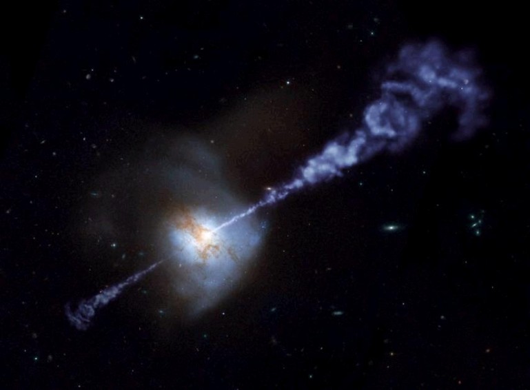 Массивные черные дыры прекращают создание новых звезд