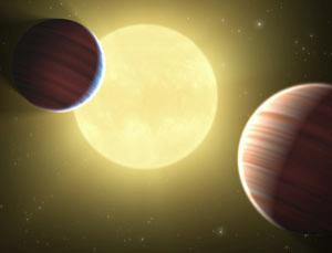Новые данные от Кеплера: две планеты разделяют одну орбиту