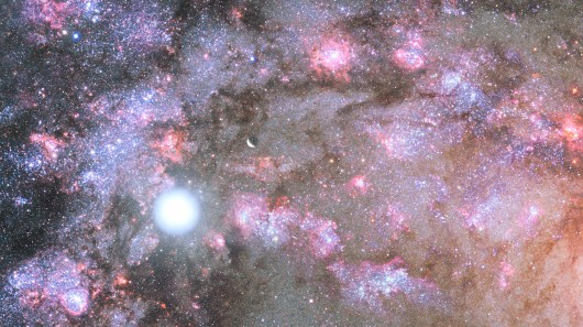 Телескопы НАСА рассматривают звездообразование в ранней Вселенной