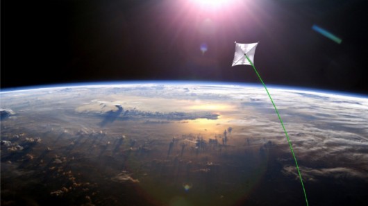 НАСА демонстрирует крупнейшей солнечный парус