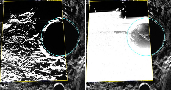 Доказательства водного льда на Меркурии от NASA