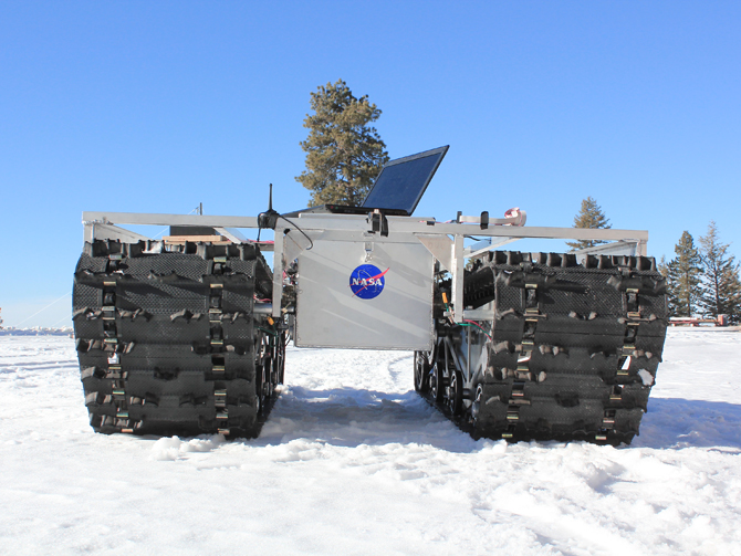 NASA начинает тестировать свой снегоход в Гренландии