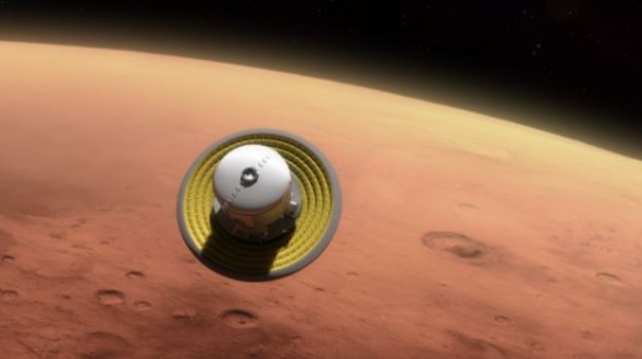 НАСА призывает студентов разработать надувной тепловой щит для посадки на Марс