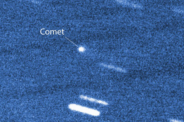 Комета 67P была сфотографирована в мае