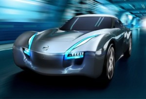 ESFLOW - новый электрический спорткар от Nissan