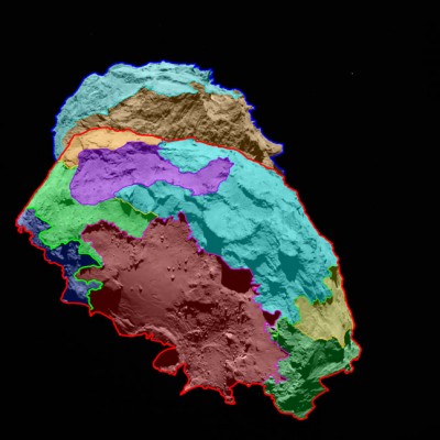 Комета Чурюмова-Герасименко заснята с близкого расстояния