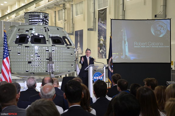 Корпус нового космического корабля «Орион» был официально представлен НАСА