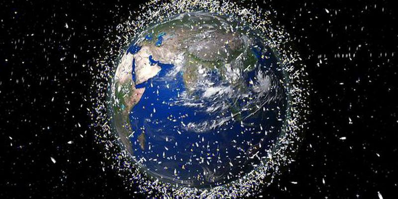 Через 2 недели космический мусор войдет в атмосферу Земли над Индийским океаном