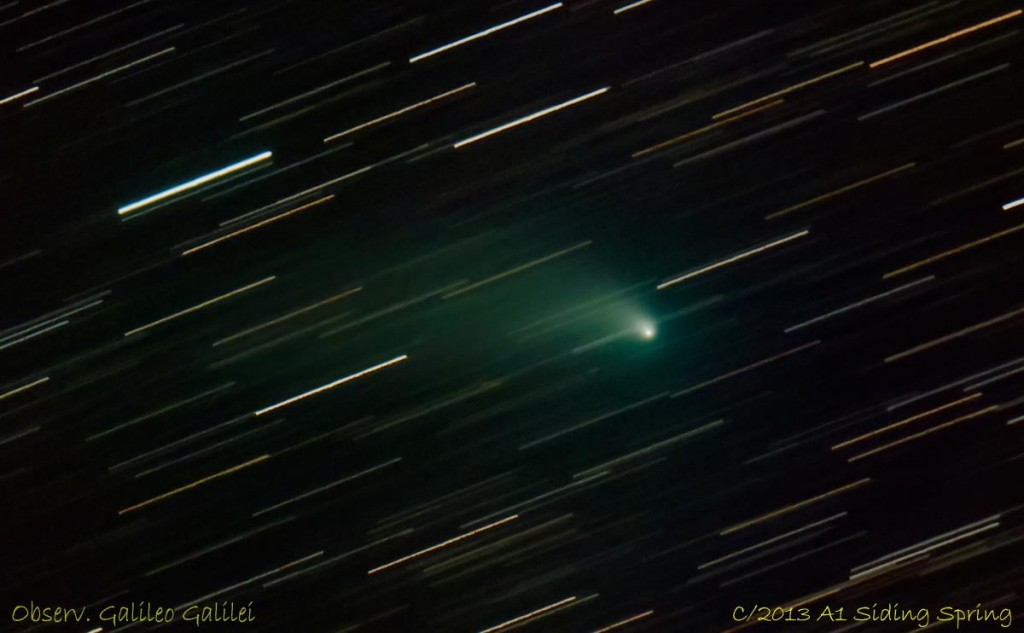 В ожидании пролета кометы C/2013 A1/Siding Spring в октябре 