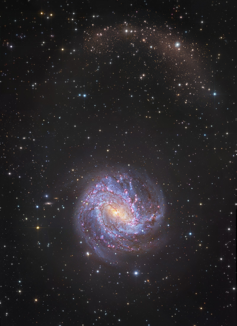 Просто фантастический кадр дня: Мессье 83
