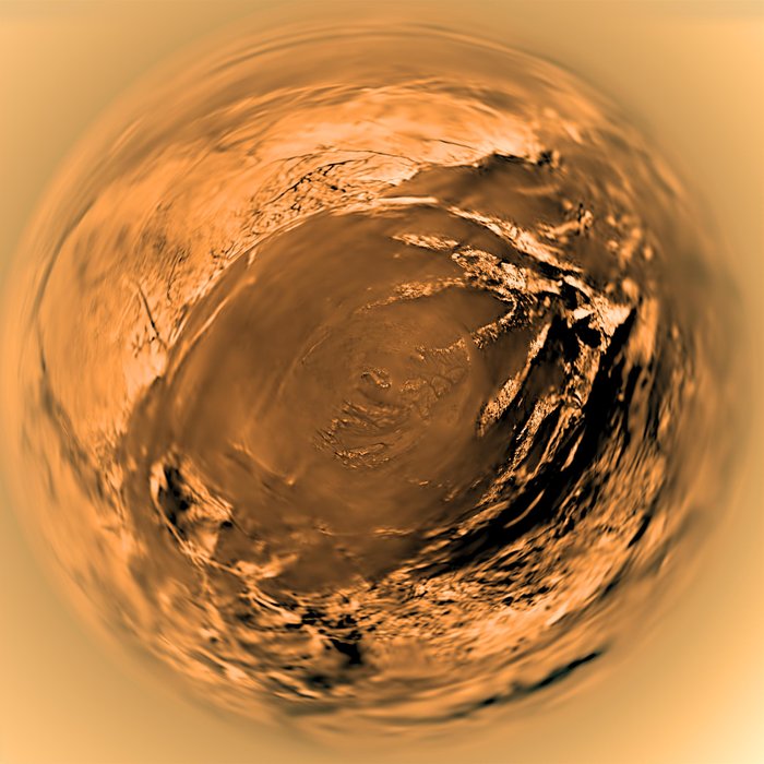 Странный взгляд Гюйгенса на Титан
