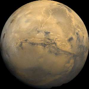 Климатические модели объясняют образование марсианских сетей долин