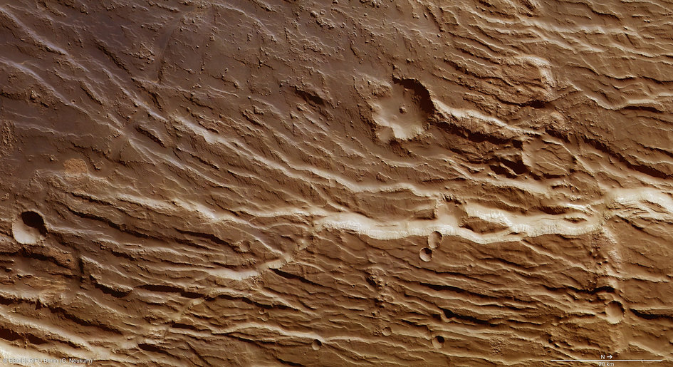 Кадр Дня: окрестности марсианской Фарсиды