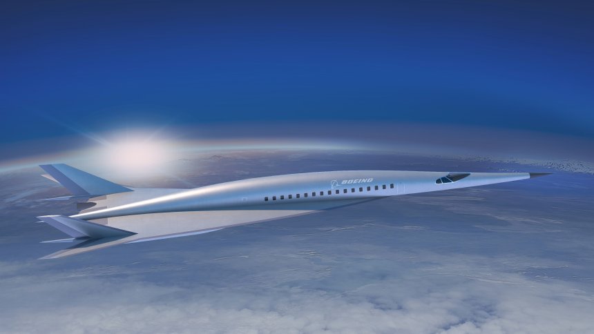 Новый сверхзвуковой самолет сможет пролететь 6 200 км за 1 час