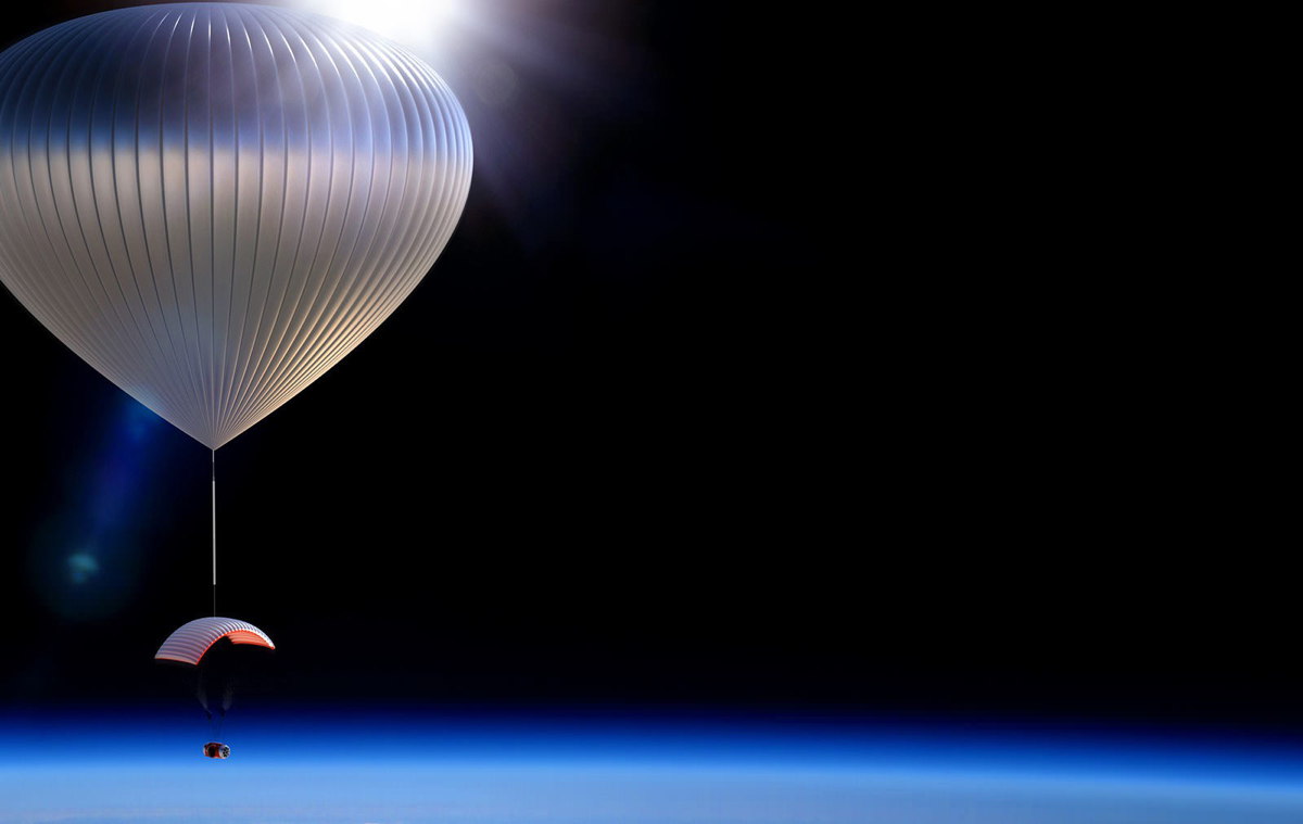 В 2016 летим в космос на воздушном шаре