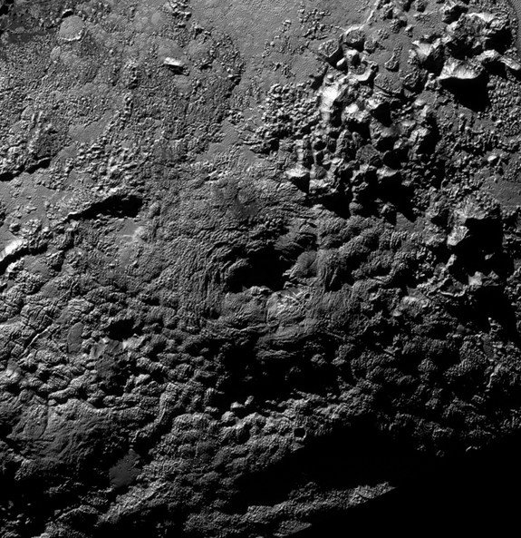 Ледяные вулканы могут взорваться на Плутоне