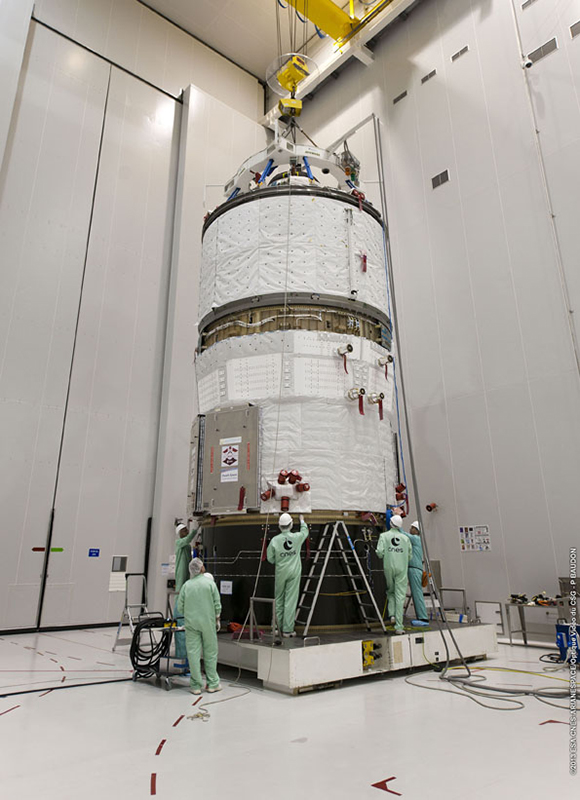 Ариан-5 выведет на орбиту свой самый тяжелый космический корабль