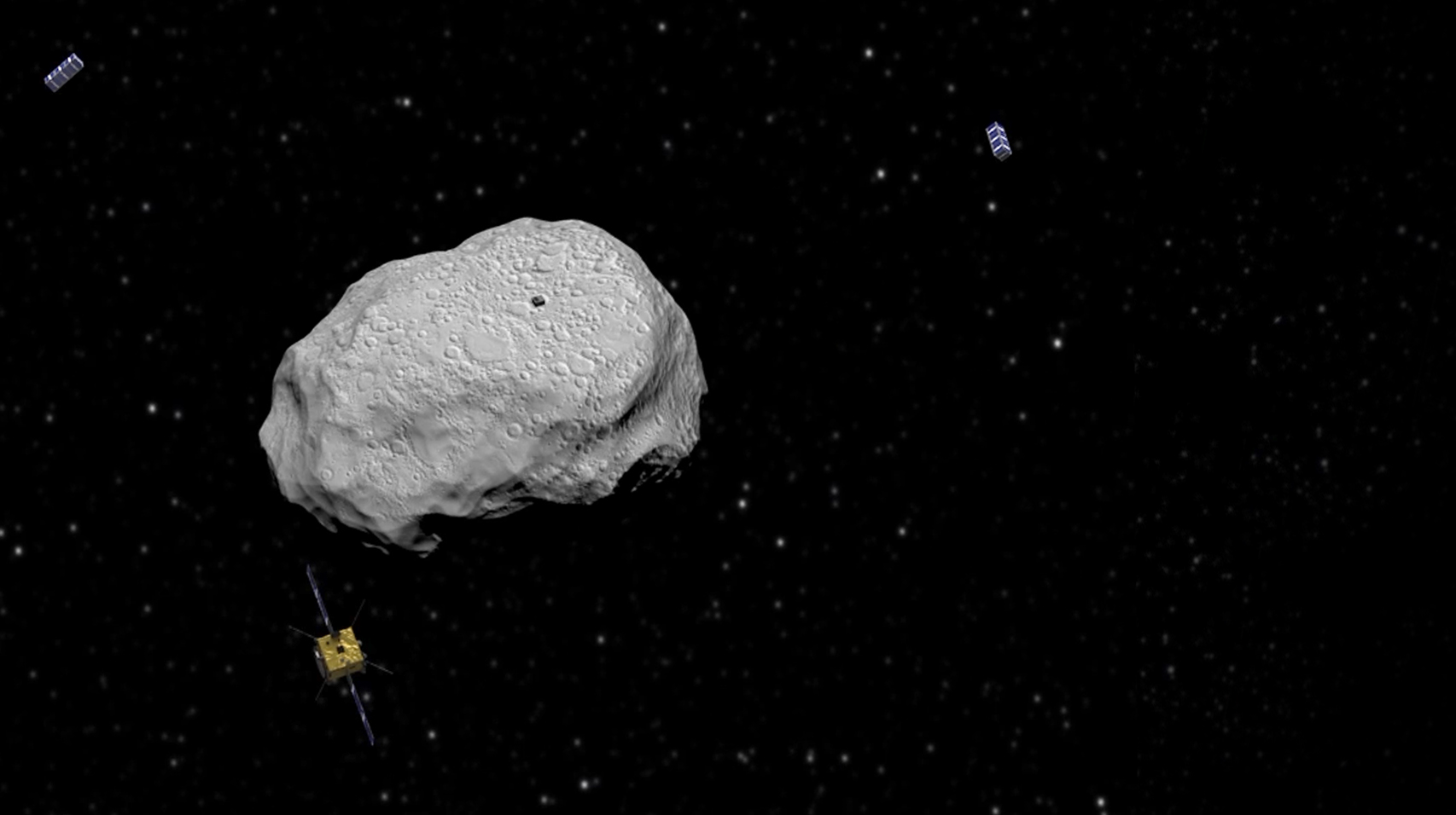 Кадр дня: миссия Asteroid Impact Mission