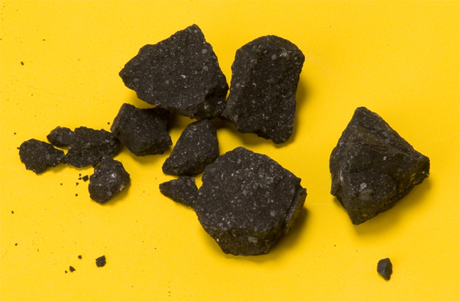В метеорите найдены органические молекулы