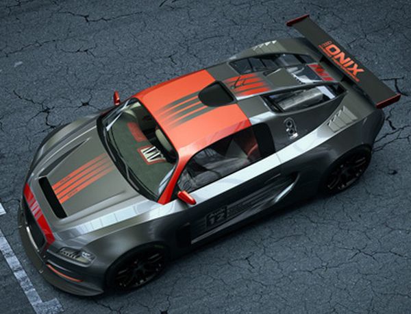 Audi Onix - концепт гибридного спорткара