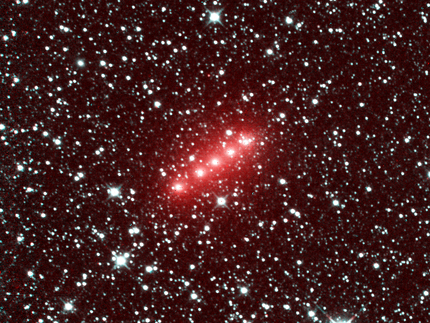 NEOWISE сфотографировал комету Лавджоя