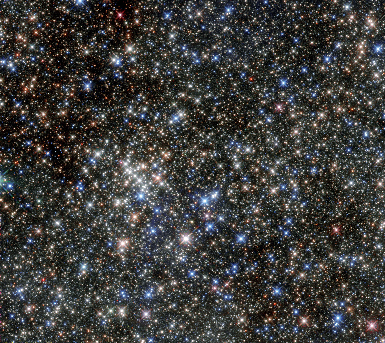 Телескоп Хаббла наблюдал за пятерняшками