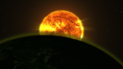 «Хаббл» заметил слабые сигналы воды на туманных планетах