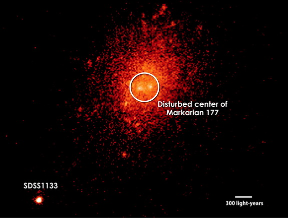 Останки сверхновой оказались черной дырой