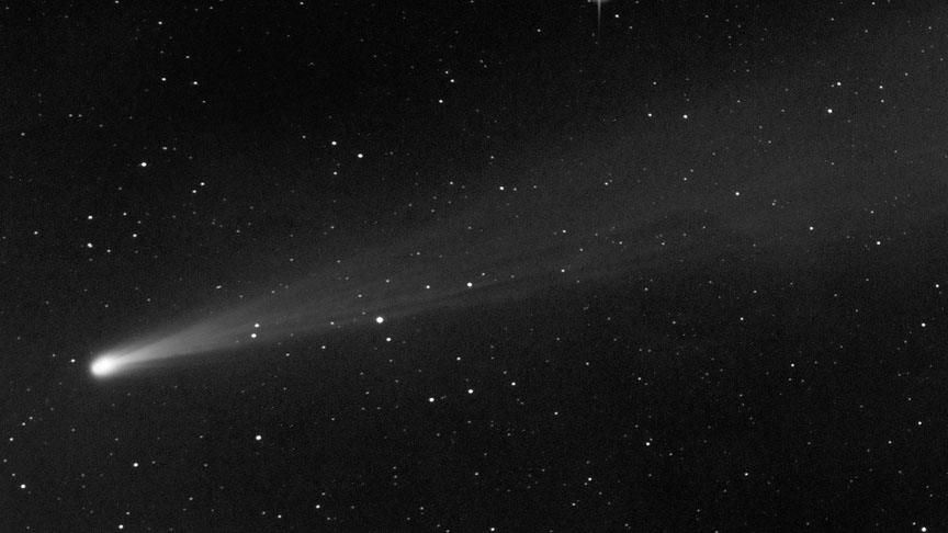Вчера комета ISON была заснята над Австралией