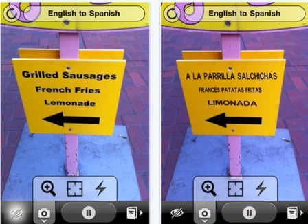 Word Lens - оптический переводчик для iPhone